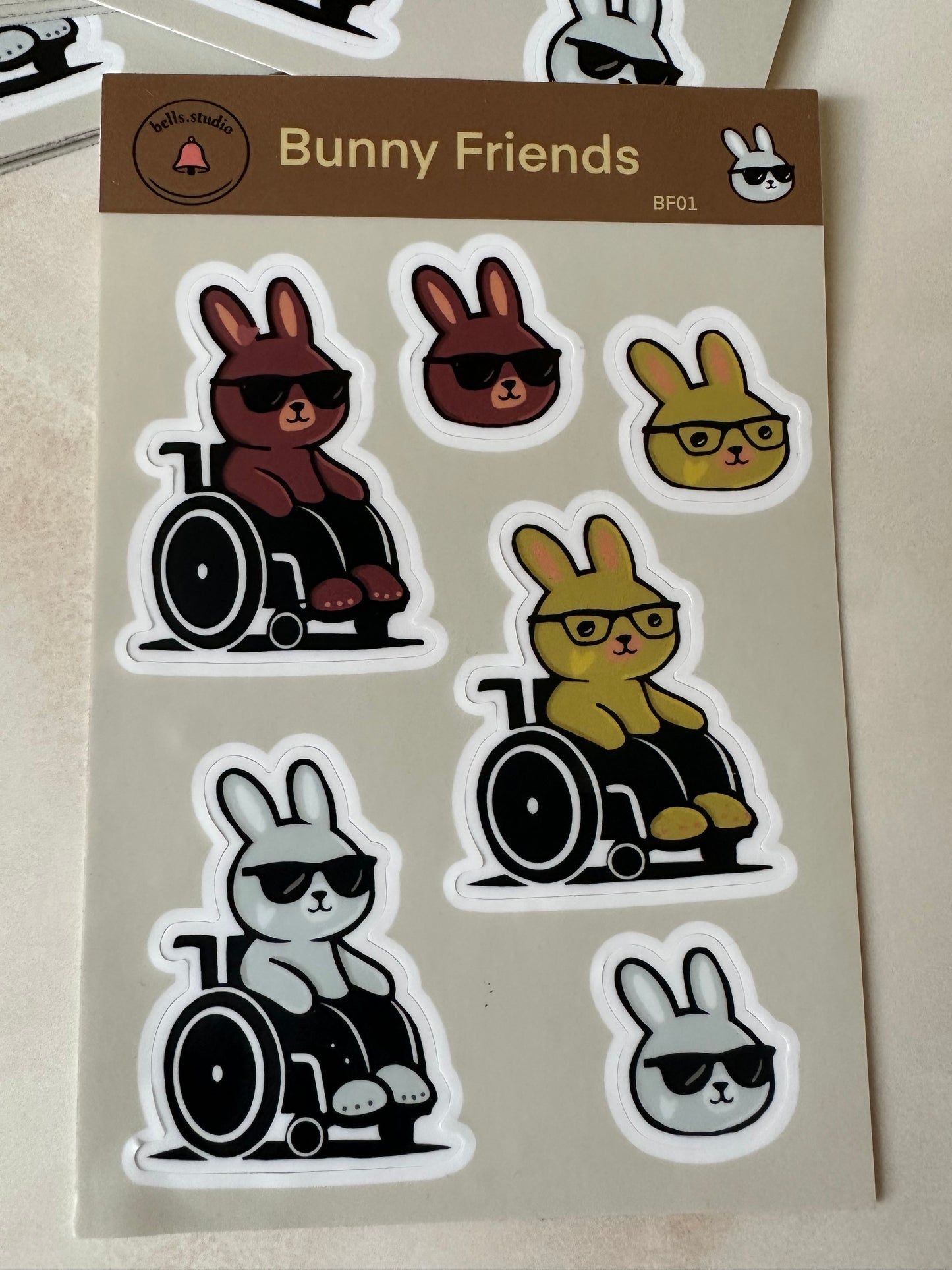 Cool Bunny - Bunny Friends