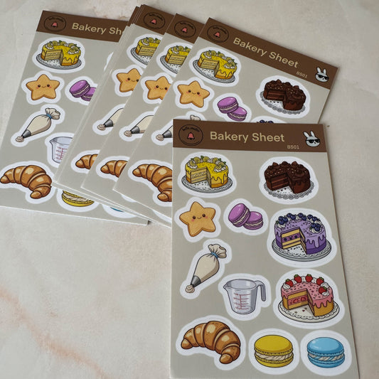 Bakery Sticker Sheet