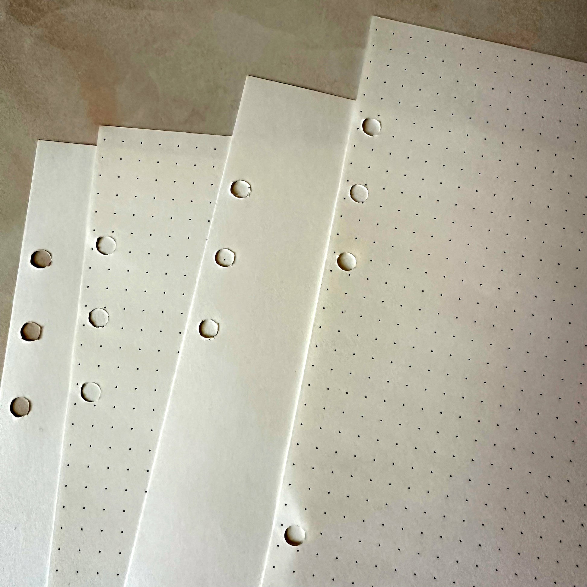 A5 Binder Refill Pack from Bella's Kitchen – 40 double-sided pages in dotted and blank designs