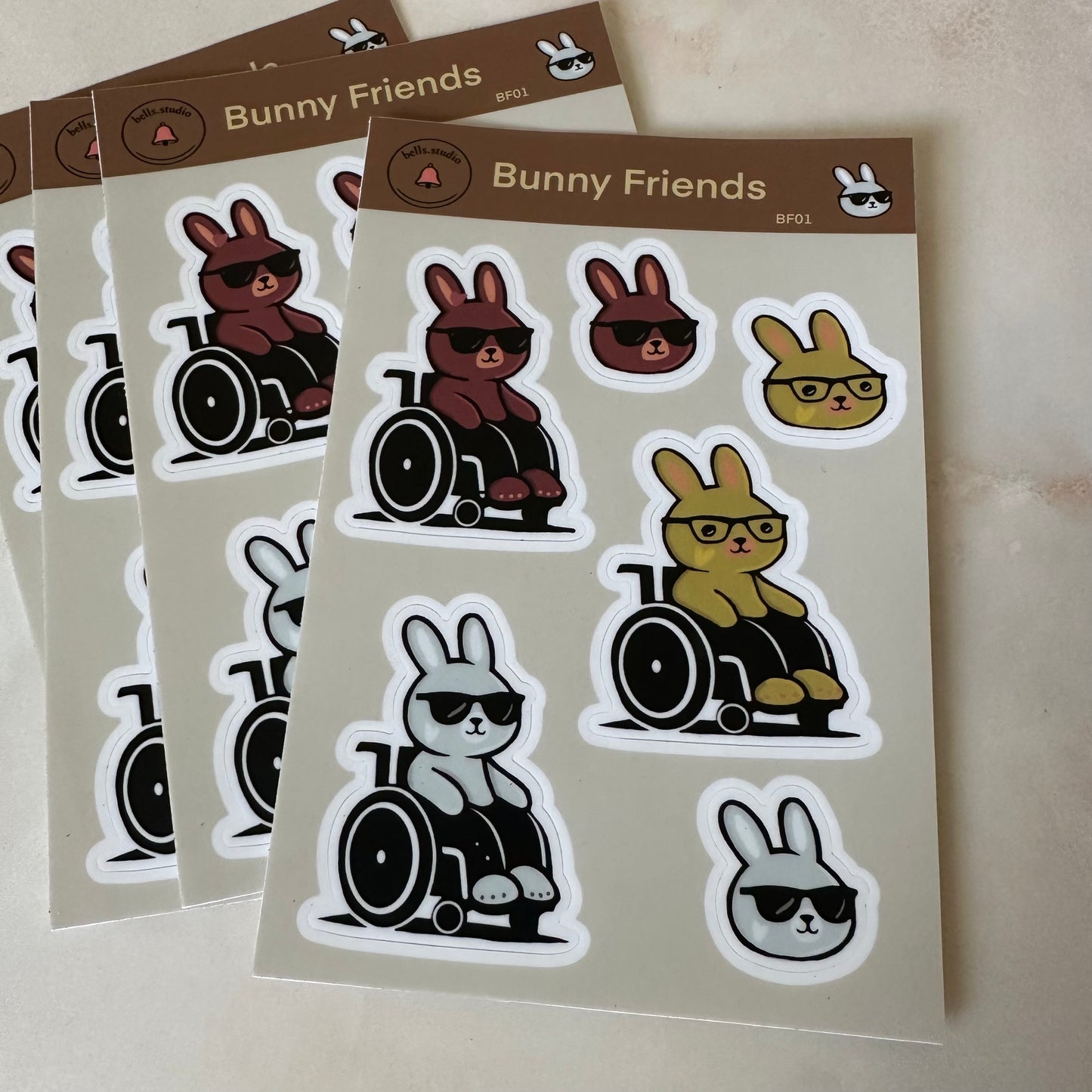 Cool Bunny - Bunny Friends